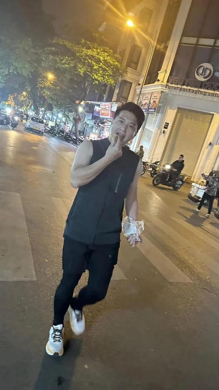 Dân mạng cũng đồng cảm với cảnh tập thì ít, ăn thì nhiều của Huỳnh Anh (Nguồn: FBNV)