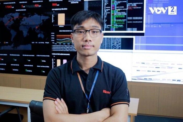 Anh Nguyễn Văn Cường, Giám đốc Trung tâm an ninh mạng BKAV. (Ảnh: NVCC).