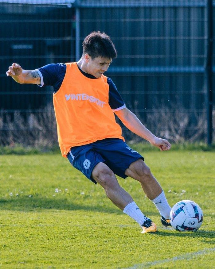 Quang Hải đã từ lâu không cạnh tranh được vị trí ở đội 1 Pau FC
