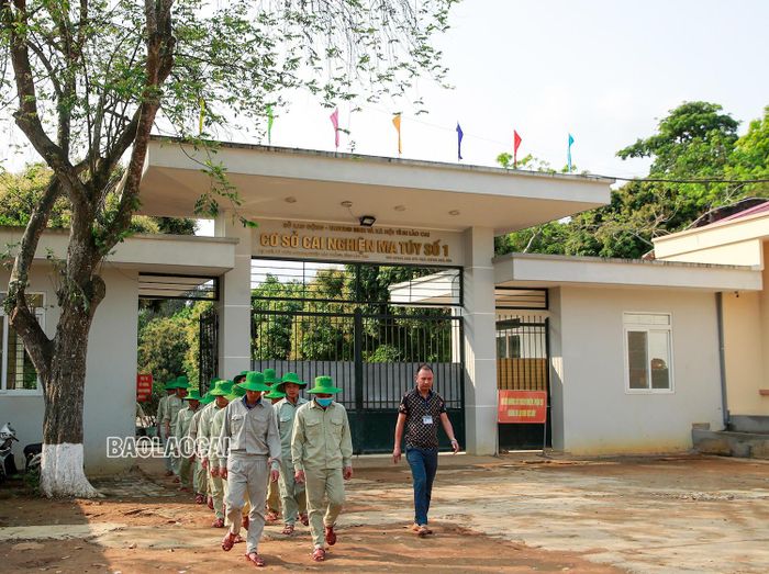 Cơ sở cai nghiện ma túy số 1 đóng tại xã Xuân Quang (huyện Bảo Thắng) là địa chỉ giúp nhiều người sửa chữa lỗi lầm, trở thành những người có ích cho xã hội.