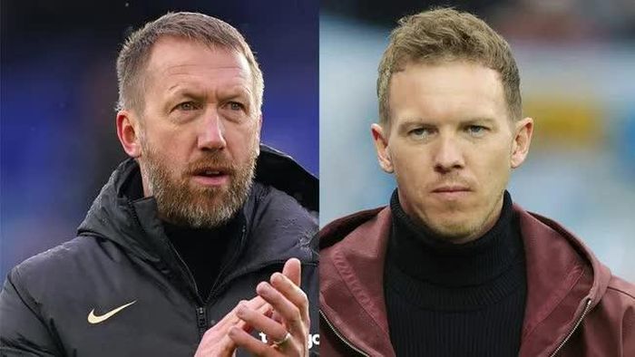 Nagelsmann (phải) sẽ dẫn dắt Chelsea?