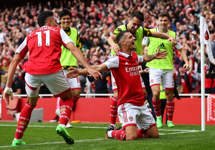 Arsenal thể hiện hình ảnh của một ứng cử viên vô địch. Ảnh: Reuters.