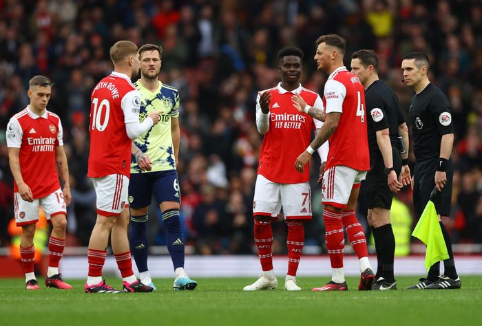 Arsenal không để một trận thua ảnh hưởng đến cả một hành trình. Ảnh: Reuters.