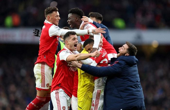 Arsenal cho thấy sự ổn định trong cả một mùa giải. Ảnh: Reuters.