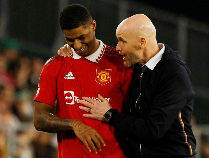  Rashford đang là nhân tố quan trọng nhất của MU. Ảnh: Reuters. 
