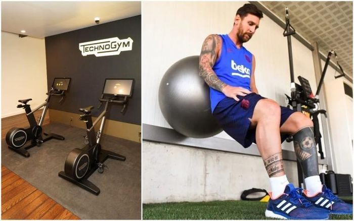 Messi sắm máy tập cho nhà ở Barcelona