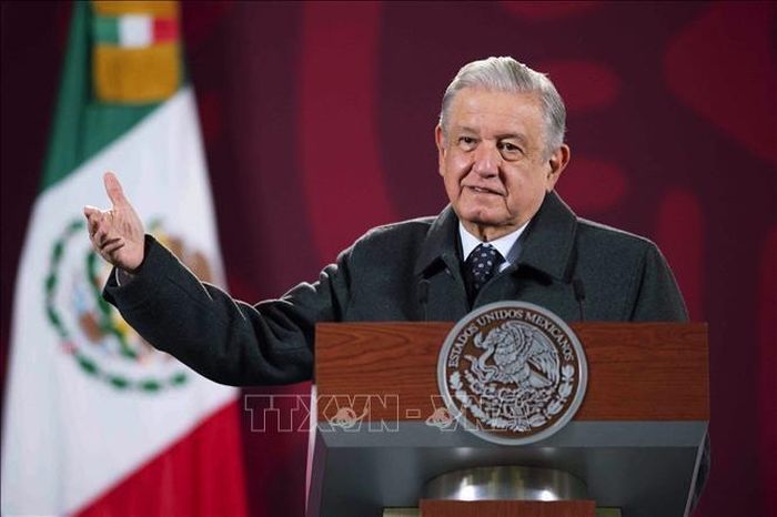 Tổng thống Mexico Andrés Manuel López Obrador. Ảnh: AFP/TTXVN