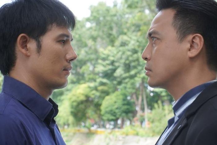 Hai anh Nhân - Nghĩa do Thanh Duy (phải) và Thanh Thức thủ vai.