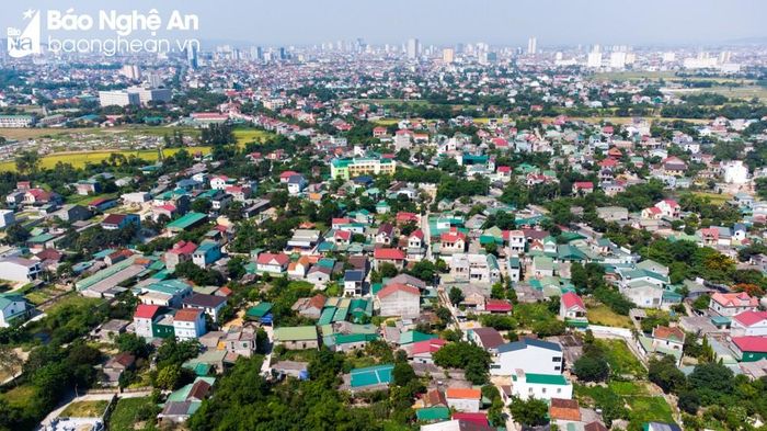 Toàn cảnh xã Hưng Lộc (thành phố Vinh). Ảnh: Thành Cường
