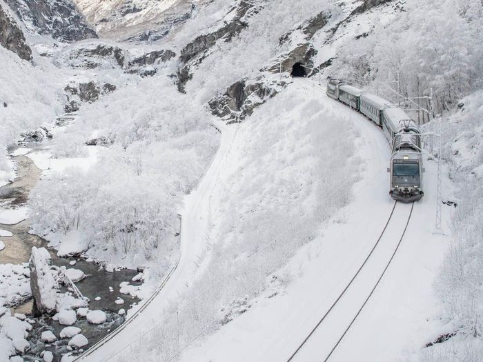  Tuyến đường sắt Flåmsbana. Ảnh: Norway Best. 