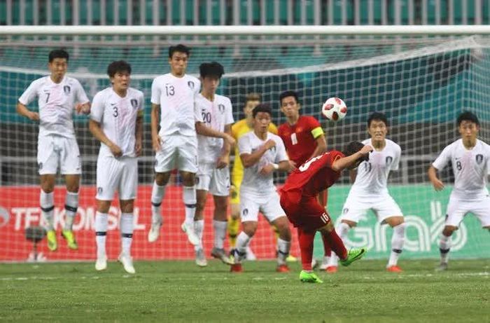 Bàn thắng ấn tượng của Minh Vương trước Olympic Hàn Quốc