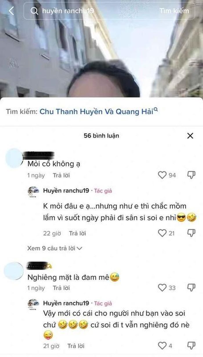 Tuy nhiên, trong các đoạn clip gần đây, Chu Thanh Huyền nhận nhiều tranh cãi vì góc quay 10 clip như 1.
