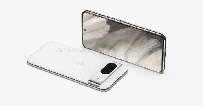 Google Pixel 8 dự kiến sẽ có phần màn hình nhỏ hơn so với các đối thủ trên thị trường (Ảnh: Gizmochina)
