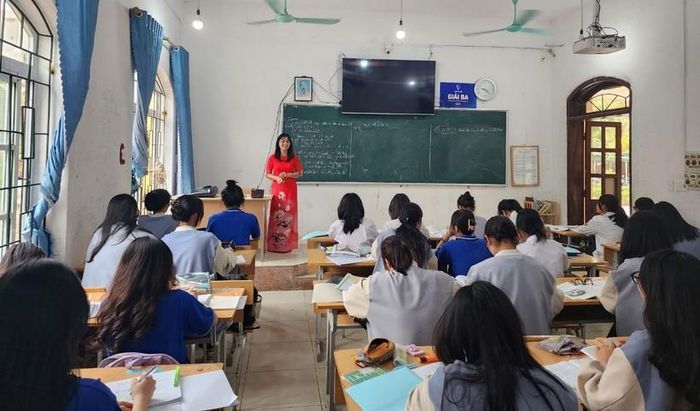 Giờ ôn tập tại Trường CĐ Nghề Vĩnh Phúc