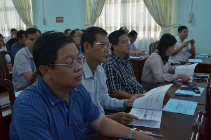 100 cán bộ, viên chức và các Tổ công nghệ số cộng đồng trên địa bàn TP Bạc Liêu tham gia lớp tập huấn về chuyển đổi số.