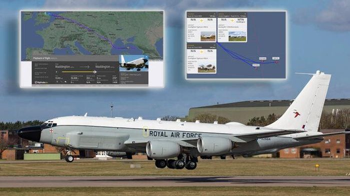Ngược lại, phía Nga cho rằng vai trò của máy bay trinh sát RC-135 Rivet Joint là chặn và thu thập các đường truyền cũng như liên lạc điện tử, tuy nhiên NATO lại gọi sứ mệnh của nó trên Biển Đen là "an toàn đối với Nga".