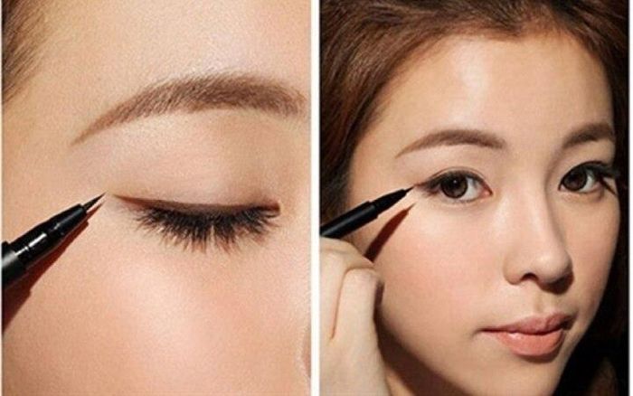 Eyeliner mắt mèo được chị em khá yêu thích