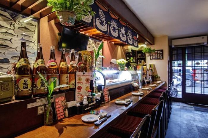 Phong cách trang nhã trong quán Sushibar (đường Kim Mã)