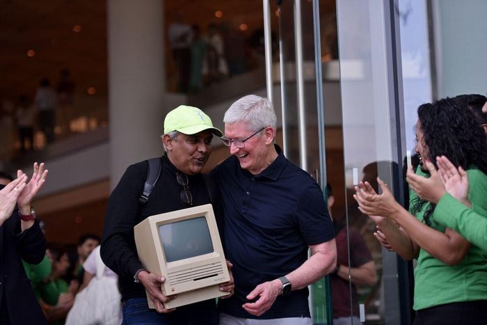  CEO Apple Tim Cook đang có chuyến đi tới Ấn Độ. Ảnh: Bloomberg. 
