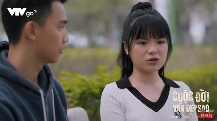Phương Nga bực tức sau khi nói chuyện với Thái - Ảnh: chụp màn hình