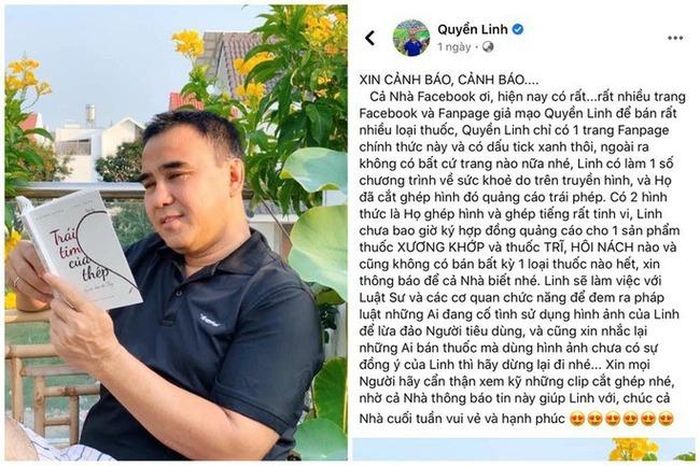 Tâm thư của Quyền Linh khi bị mạo danh quá nhiều