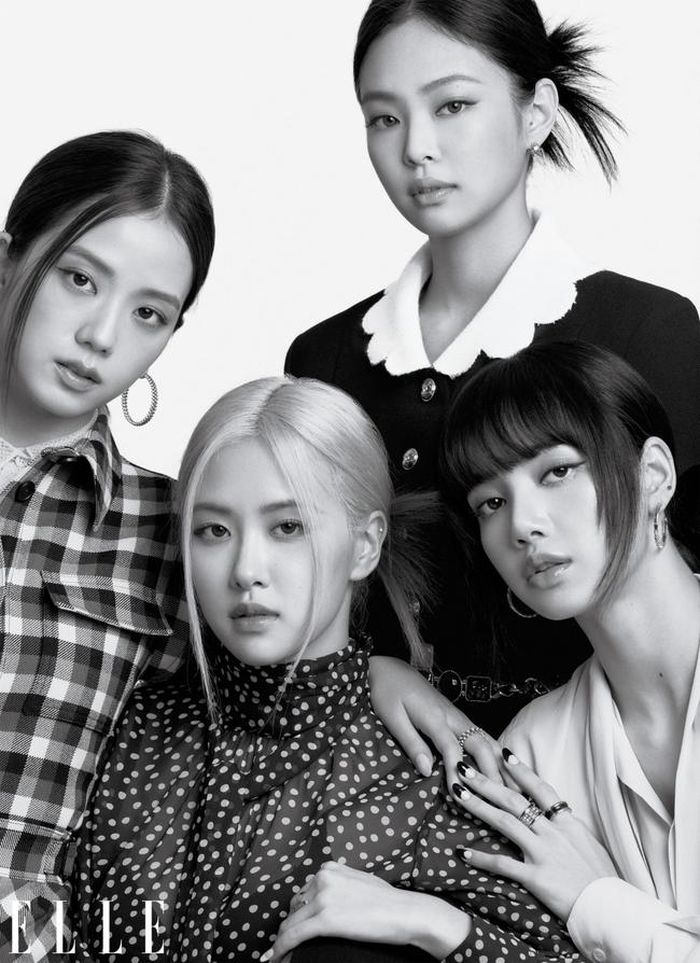 Blackpink trên bìa tạp chí "Elle"