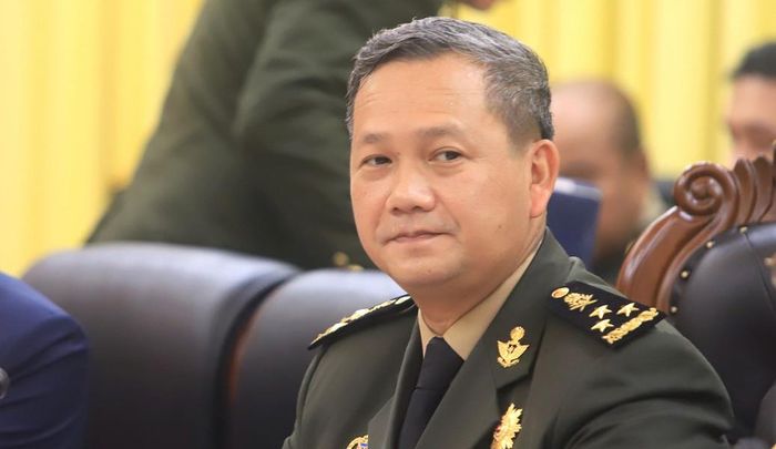 Ông Hun Manet đã được Quốc vương phong hàm đại tướng hôm 17/3/2023.