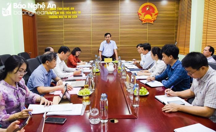 Quang cảnh cuộc làm việc. Ảnh: T.L