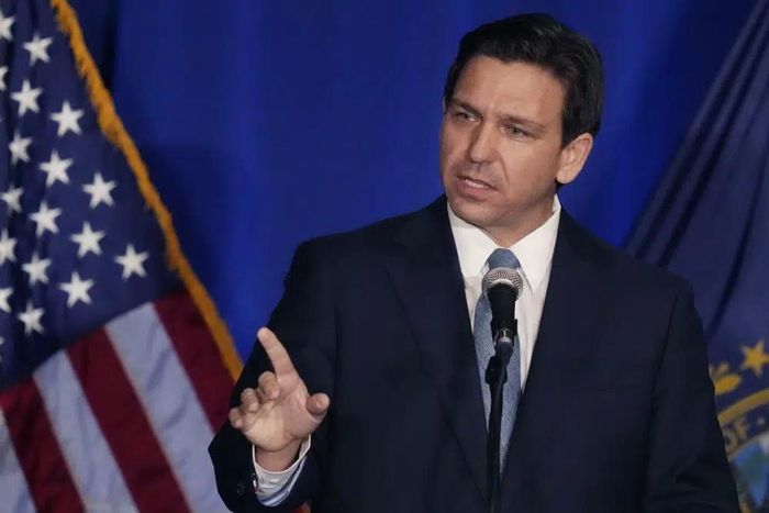 Thống đốc Florida Ron DeSantis. Ảnh: AP. 