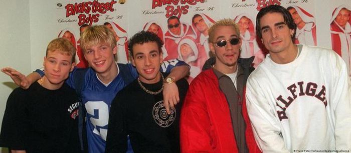 5 chàng trai của ban nhạc Backstreet Boys