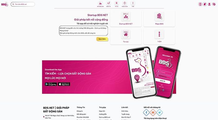 Giải pháp Bản đồ bất động sản