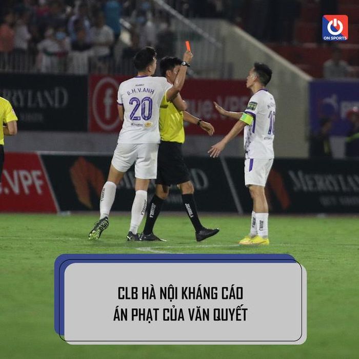 CLB Hà Nội kháng cáo cho Văn Quyết - Ảnh: On Sport