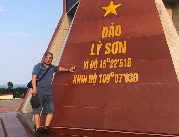 Tọa độ Lý Sơn.