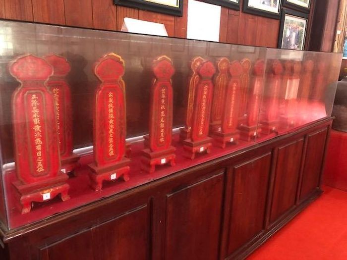 Linh vị của các chiến binh Đội Hoàng Sa.