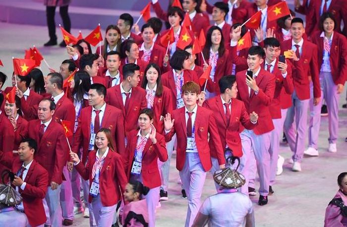 Đoàn thể thao Việt Nam đã sẵn sàng cho SEA Games 32. Ảnh: Tuấn Mark