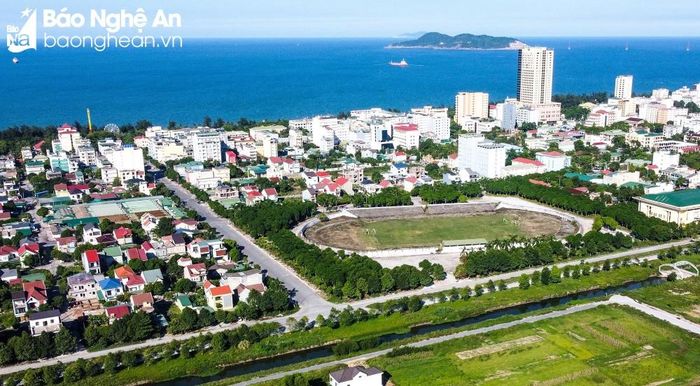 Thị xã biển Cửa Lò, Nghệ An. Ảnh tư liệu: Thành Cường