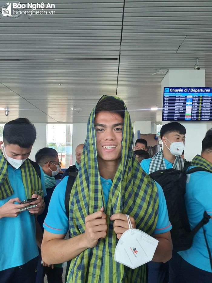 Tiền đạo Khuất Văn Khang là gương mặt được kỳ vọng tại kỳ SEA Games năm nay. Ảnh: Hải Hoàng
