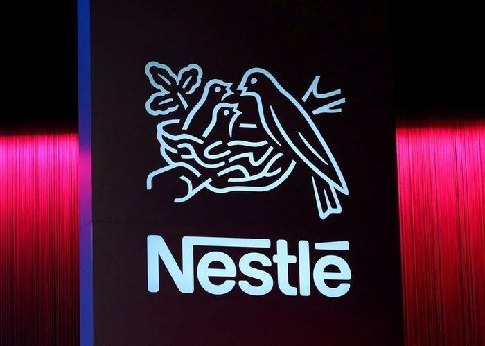 Biểu tượng của Nestle. Ảnh: Reuters