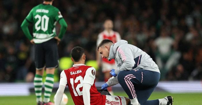  Arsenal sa sút từ khi Saliba chấn thương. Ảnh: Reuters. 