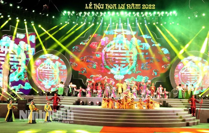 Chương trình nghệ thuật tại lễ khai mạc năm 2022.
