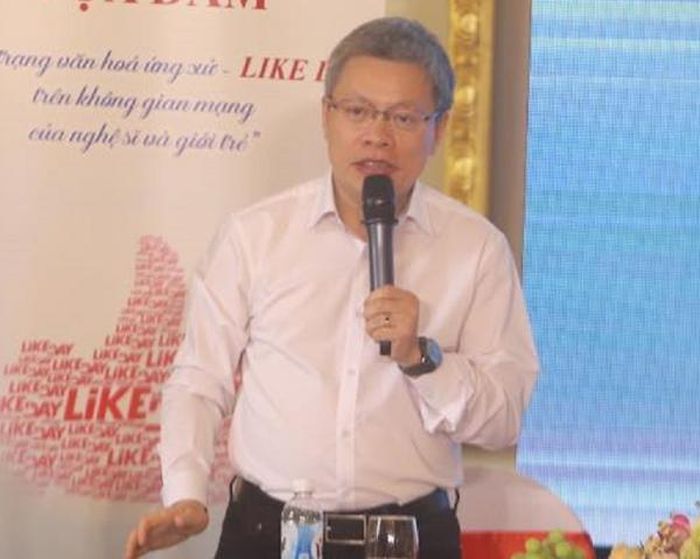 Chuyên gia truyền thông Lê Quốc Vinh.
