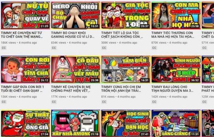 Một trong số các kênh Youtube bị tuýt còi vì có nội dung tiêu cực