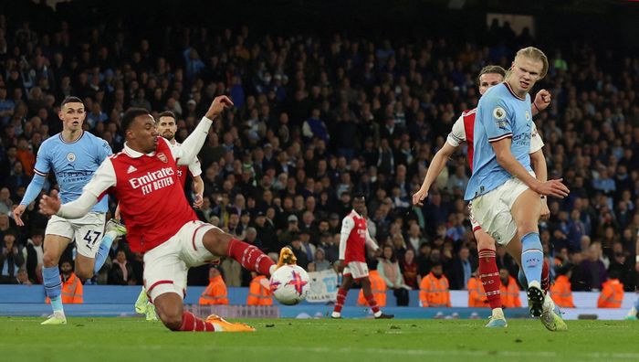 Man City đang tạo ra sự thống trị ở Premier League. Ảnh: Reuters.