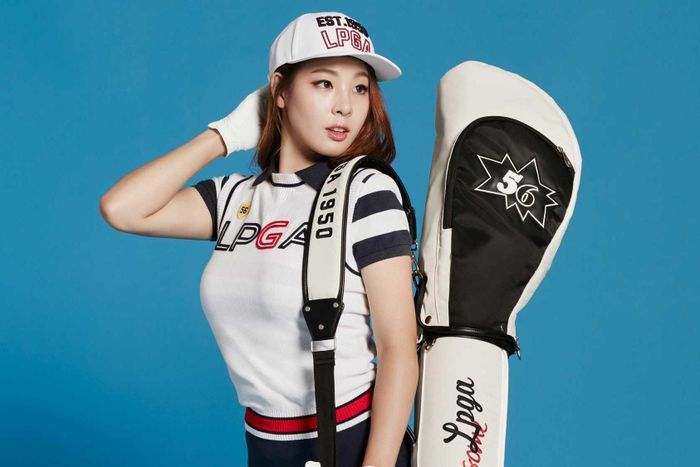 Quần áo chơi golf bán chạy ở Hàn Quốc: Ảnh: LPGA.