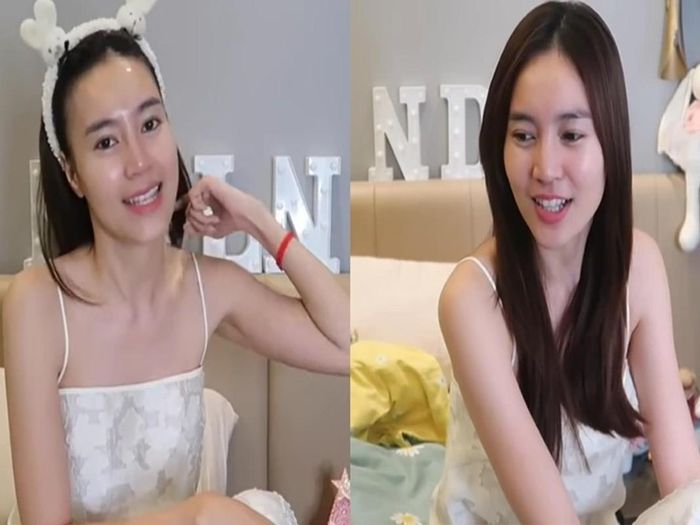 Làn da mặt của nữ diễn viên có độ đàn hồi, căng bóng. Ảnh: Đời sống Việt Nam