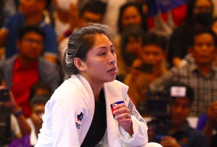 Jessa Khan buồn khi không thể giúp Campuchia giành HCV đầu tiên SEA Games 32(Ảnh: webthethao)