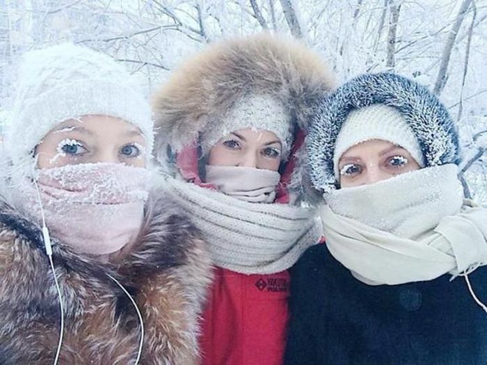 Do chịu được cái rét nên cơ thể người dân Oymyakon rất cường tráng. Ảnh: Sina