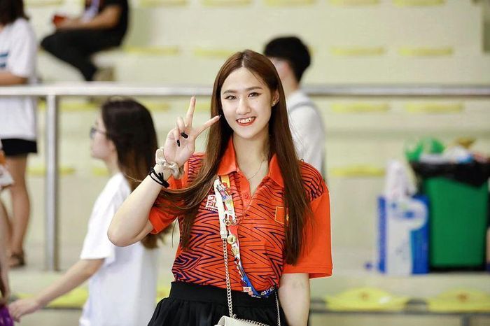 Nụ cười rạng rỡ của nữ VĐV tại SEA Games 32