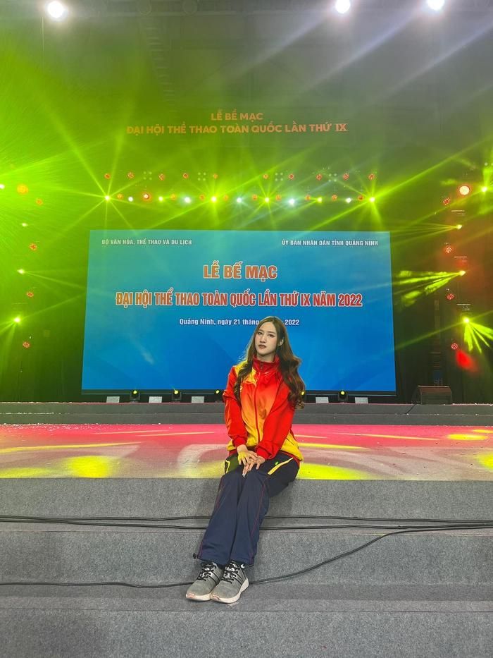 Phương Anh tại Đại hột TDTT toàn quốc
