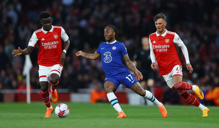 Sterling mới ghi được 4 bàn tại Premier League mùa này. Ảnh: Reuters.